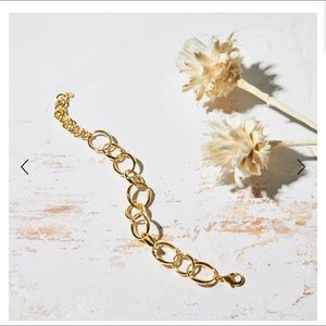 BAYOU WITH LOVE Oval Chain Bracelet